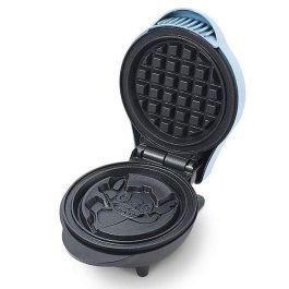 Select Brands Mini Gofrera Compacta Disney Stitch para Desayunos y Meriendas. Crea Gofres Divertidos con tu Personaje Favorito, Enchufe Europeo.
