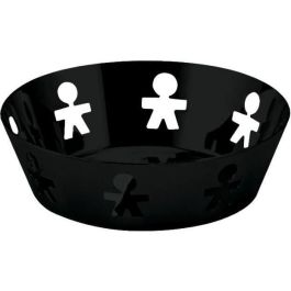 Alessi AKK03 B Cesto Redondo Girotondo Acero y Resina Negro 18cm Precio: 23.59000028. SKU: B16NBTNFGL