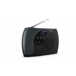 Thomson AAAYF54173 Radio DAB/FM Digital Portátil Gris y Negro con Sintonizador PLL y Pantalla LCD
