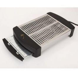 TOSTADOR DE PAN HORIZONTAL JATA TT589NG - 550W - MUEBLE Y PARRILLA EN ACERO INOX - 4 BARRAS DE CUARZO - TOSTADO HOMOGÉNEO