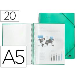 Carpeta Liderpapel Escaparate Con Espiral 20 Fundas Polipropileno Din A5 Verde Precio: 3.58999982. SKU: B13HERDL8G