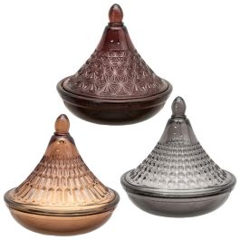 Home Deco Factory Vela Perfumada Tajín Vidrio, Colección Mirage, Vidrio Máquina