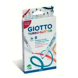 Set de Rotuladores Giotto Turbo Glitter Multicolor (10 Unidades)