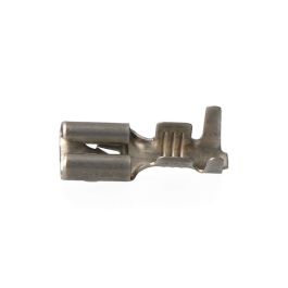 Terminal faston hembra 4,8 mm con sujeción, bolsa de 100 unidades