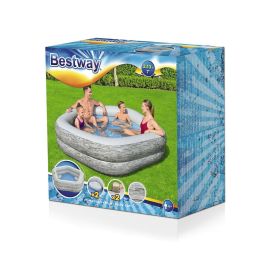 Bestway Piscina Hinchable Familiar 213x206x53 cm +6 Años Jardin 54423