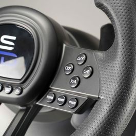 Subsonic SUB3701221702700 Volante de Carreras SUPERDRIVE SV650 con Pedales, Levas, Vibraciones, Multiplataforma