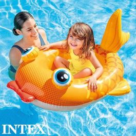 Intex Barca Hinchable para Niños (Pez 132x94 cm) (Coche 74x109 cm) (Avion 119x114 cm) de 3 a 6 Años - Modelos Surtidos