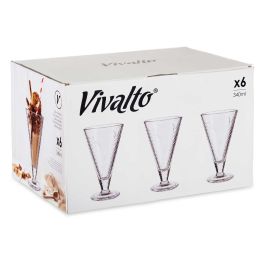Copa Helado Vidrio Alta 340 Ml Vivalto 10X16CM (24 Unidades) Copa Helado Vidrio Alta 340 Ml Vivalto 10X16CM (24 Unidades)