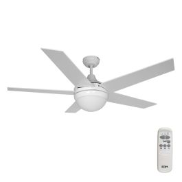 Edm Ventilador de Techo Adriatico, Blanco, 132cm, 60W, 3 Velocidades, Mando a Distancia, 5 Aspas Precio: 129.49999953. SKU: S7917025