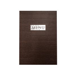 Porta Menus Liderpapel Pu Con Sujeccion En Esquinas Para 2 Hojas 22,5 X 32 cm