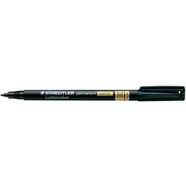 Rotulador Staedtler Lumocolor Retroproyeccion Punta De Fibra Permanente Special 319-9 Negro Punta Media 10 unidades