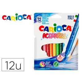 Rotulador Carioca Aquarelle Punta De Pincel Caja De 12 Colores Surtidos Precio: 4.2350000242. SKU: B1GK4X56S6