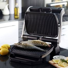 Parrilla Eléctrica Tefal OptiGrill + GC712D 2000 W Parrilla Eléctrica Tefal OptiGrill + GC712D 2000 W