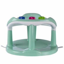 Flotador de baño para niños THERMOBABY AQUABABY Verde Celadon - Juguete azul - Hecho en Francia