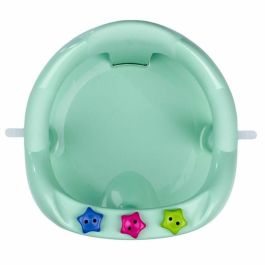 Flotador de baño para niños THERMOBABY AQUABABY Verde Celadon - Juguete azul - Hecho en Francia