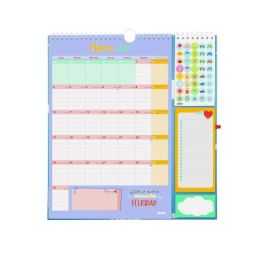 Finocam Calendario De Pared Plus 16 Meses 215x325 mm Familiar 2024-2025