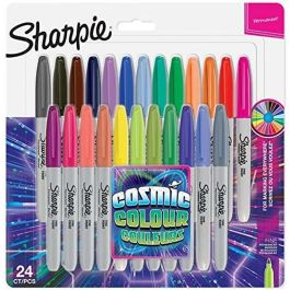 Sharpie Marcador Permanente Cosmic Fine Punta Redonda 0.9 mm C-Surtidos Blíster 24 Ud Precio: 25.4999998. SKU: S8417481