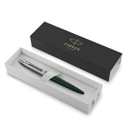 Parker Bolígrafo Jotter XL Greenwich Matte Green Tinta Azul Acero Verde