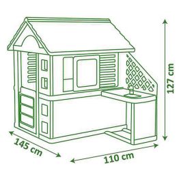 Casa nature con cocina 145x110x127 cm