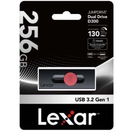 Lexar 256Gb Dual Type-C And Type-A Usb 3.2 Flash Drive, Up To 130Mb/S Read Precio: 36.9499999. SKU: B18LD3AK59