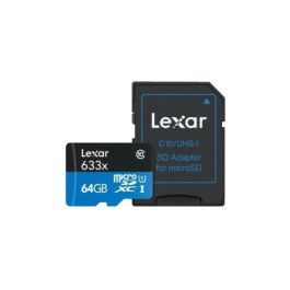 Lexar 64Gb High-Performance 633X Microsdxc Uhs-I, Up To 100Mb/S Read 45Mb/S Write C10 A1 V30 U3 Precio: 7.2358. SKU: B1K9GB5XXE