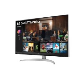 Smart Monitor LG 32SQ700S-W 31.5"/ 4K/ Smart TV/ Multimedia/ Regulable en altura/ Plata y Blanco Precio: 356.95. SKU: B12DTWWDZ3