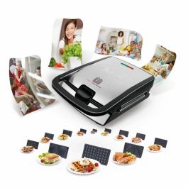 TEFAL SW853D12 Máquina para hacer gofres multifunción Colección Snack - Inoxidable