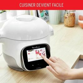 MOULINEX Cookeo Touch Mini 3L Multicocina inteligente de alta presión conectada CE922110 - 100 recetas integradas