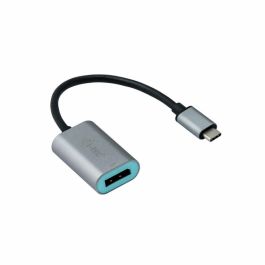 Adaptador USB C a DisplayPort i-Tec C31METALDP60HZ 150 cm Gris