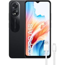 Oppo A18 4Gb+128Gb Negro + Cable Usb