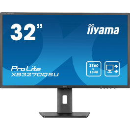 Monitor Iiyama 32", Panel Ips, 1Hdmi, 1Dp, 3X3.2, 100Hz ,3Ms, Reductor de Luz, Regulable Altura,