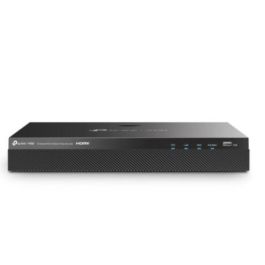 TP-LINK 16 CHANNEL POE+ NETWORK VIDEO RECORDER SPEC:4K HDMI VIDEO OUTPUT &amp; 16MP DECODING CAPACITY; 24/7 CONTINUOUS RECORDING; 16-CHANNEL REAL-TIME LIVE VIEW; 16-CHANNEL SIMULTANEOUS PLAYBACK; H.265+; ONVIF ENSURES COMPATIBILITY; PLUG &amp; PLAY; REMOT