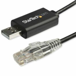 Adaptador Ethernet a USB Startech ICUSBROLLOVR Negro 1,8 m