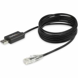 Adaptador Ethernet a USB Startech ICUSBROLLOVR Negro 1,8 m