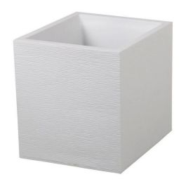 Maceta EDA Graphit Blanco Plástico Cuadrada Cuadrado 39 x 39 x 43 cm Precio: 66.95000059. SKU: S7149071