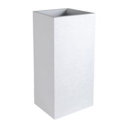 Maceta EDA Graphit Blanco Plástico Cuadrada Cuadrado 39,5 x 39,5 x 80 cm Precio: 122.9499997. SKU: S7149306