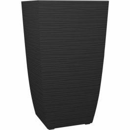 Maceta EDA Negro 43,5 x 43,5 x 78,2 cm Plástico Cuadrado Moderno