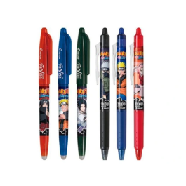 Boligrafo Pilot Frixion Borrable Naruto Edicion Limitada Expositor De 48 Unidades Colores Surtidos