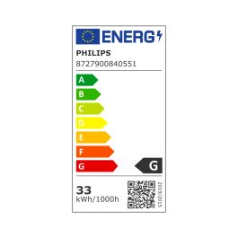 Philips Tubo Fluorescente Circular Trifósforo 32W 6500K Luz Fría Ø30 cm, 2310 Lúmenes, Clase Energética G, 10.000h Vida Útil Philips Tubo Fluorescente Circular Trifósforo 32W 6500K Luz Fría Ø30 cm, 2310 Lúmenes, Clase Energética G, 10.000h Vida Útil