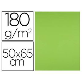 Cartulina Liderpapel 50x65 cm 180 gr-M2 Verde Hierba 125 unidades