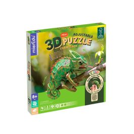 Mini Puzzle 3D Camaleón Me4111 Mieredu