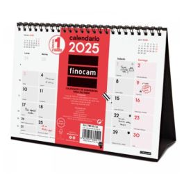 Finocam Calendario De Sobremesa Para Escribir S-210x150 mm Neutro 2025