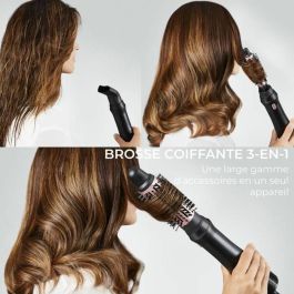 Calor Express Style Cepillo soplador 3 en 1, 3 velocidades, cerdas sintéticas, secado con secador y ondas naturales CF6327C6