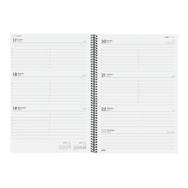 Finocam Agenda Anual Year Espiral E40-210x297 mm Svh Azul 2025