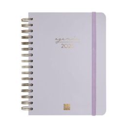 Finocam Agenda Anual Alma Espiral E10-155x212 mm 1Dp Lila 2025