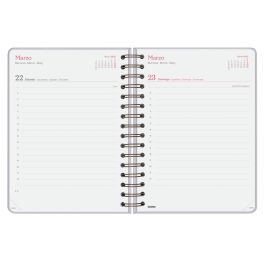 Finocam Agenda Anual Alma Espiral E10-155x212 mm 1Dp Lila 2025