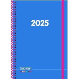 AGENDA 2025 MEDITERRANEO DIA/PAGINA 15x21 COL.SURTIDOS ESPIRAL CASTELLANO INGRAF 355430 Precio: 14.88999985. SKU: B18YLB8DJ8