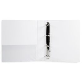 Carpeta Canguro 4 Anillas Mixtas 40 mm Liderpapel A4 Plastico Blanca