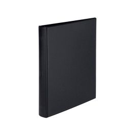 Carpeta Multifin Alfa 3005-M 16 Anillas 25 mm Plastico Folio Negro