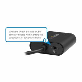 Adaptador USB C a VGA Startech CDP2VGASA Negro Adaptador USB C a VGA Startech CDP2VGASA Negro